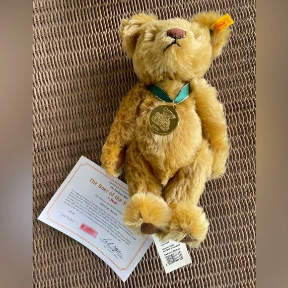 Steiff Golden Teddy Bear - Picture 2 of 8